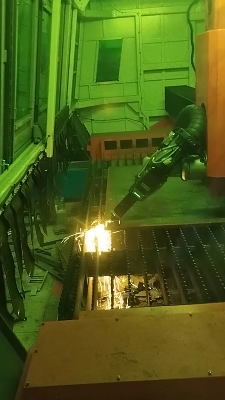 60 кВт - сверхвысокомощный лазерный станок