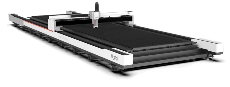 Широкоформатный лазерный станок HGTECH серии Smart LA для резки металла