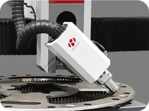 Широкоформатный лазерный станок HGTECH для резки металла