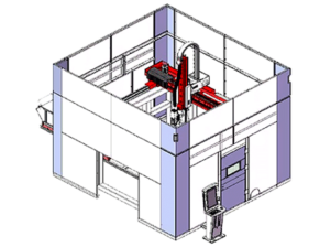 Лазерный труборез HGTECH для 3D-резки сверхтяжёлых профильных труб