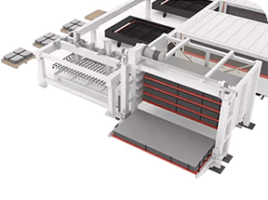 Автоматизированная система HGTECH LCL-4020 для загрузки и хранения листового металла