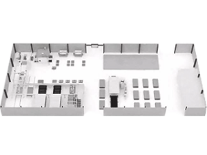 Автоматизированная система HGTECH LCL-4020 для загрузки и хранения листового металла