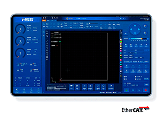 Базовый широкоформатный лазерный станок HSG Laser серии GFC для резки листового металла