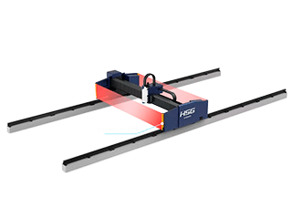 Базовый широкоформатный лазерный станок HSG Laser серии GFC для резки листового металла