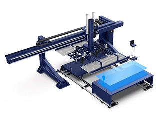 Автоматизированная система загрузки и разгрузки HSG Laser ALG-6020-600