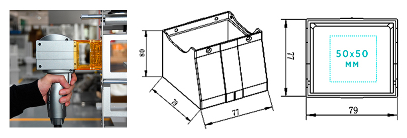 Портативный лазерный маркиратор Sunine LD50i-B II (с аккумулятором)