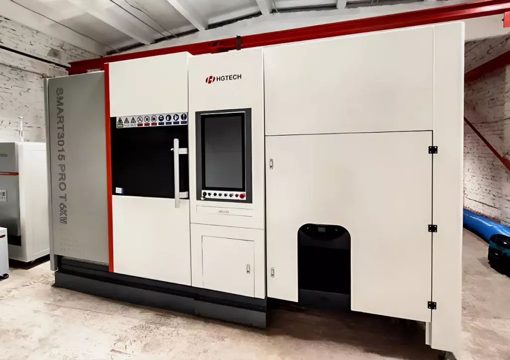 Пусконаладка комбинированного станка лазерной резки HGTECH SMART PRO-T 6 кВт