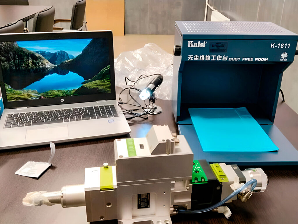 Сервисное обслуживание станка лазерной резки труб HGTECH TUBE6035T