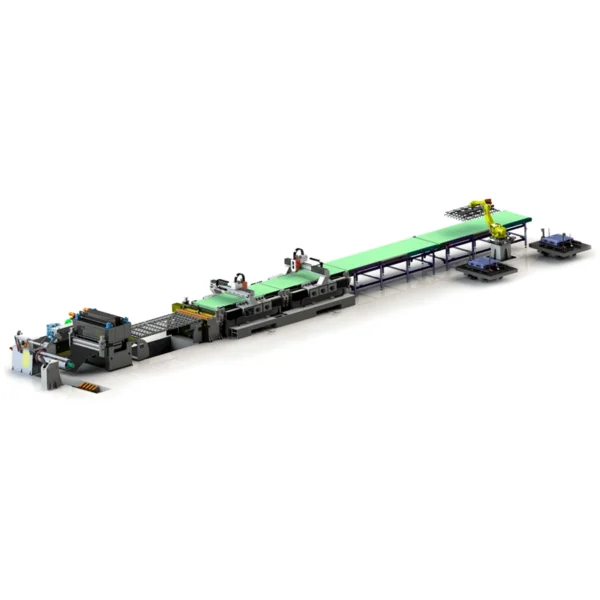 Линия размотки заготовок для лазерной резки ленточного типа HGTECH серии GR-P