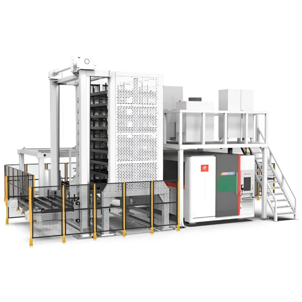 Автоматизированная система HGTECH для загрузки и хранения листового металла