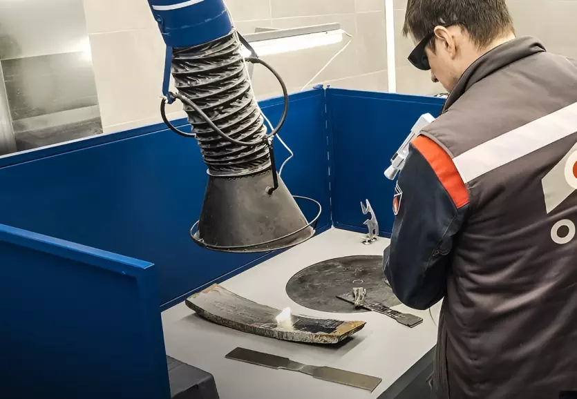 Пусконаладка аппарата ручной лазерной сварки HGTECH Smart HW-1500