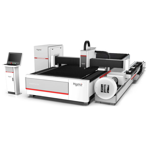 Комбинированный станок лазерной резки HGTECH серии SMART PLUS T со сменным столом