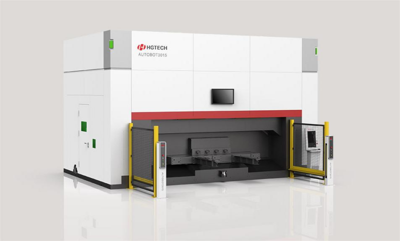 Пятиосевой 3D лазерный станок HGTECH для резки металла Пятиосевой 3D лазерный станок HGTECH для резки металла