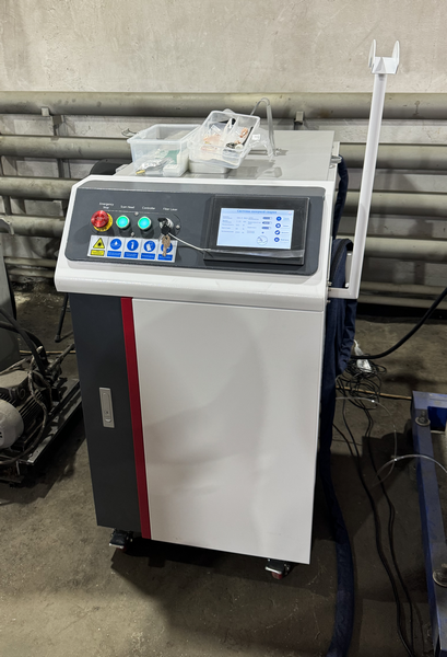 Пусконаладка аппарата ручной лазерной сварки HGTECH SMART HW-3000