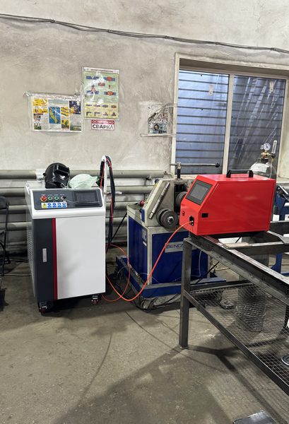 Пусконаладка аппарата ручной лазерной сварки HGTECH SMART HW-3000