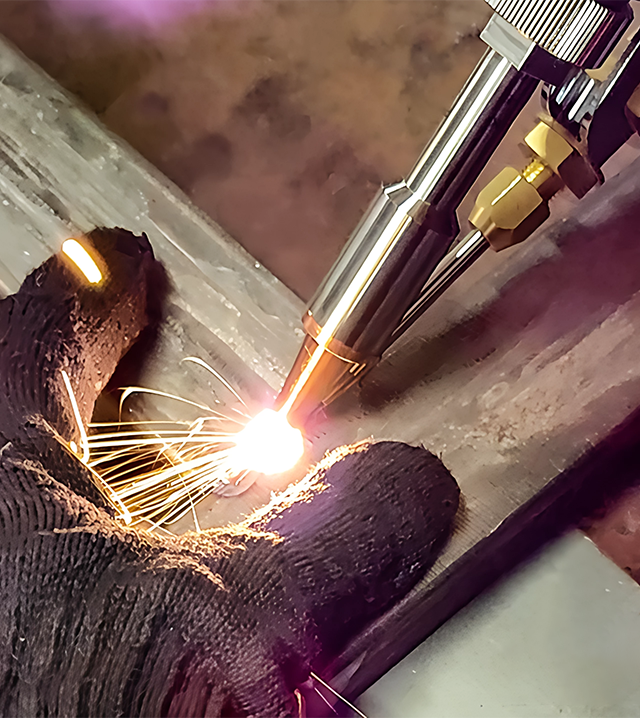 Пусконаладка аппарата ручной лазерной сварки HGTECH SMART HW-3000