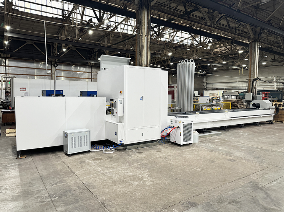 Пусконаладка лазерного трубореза HGTECH TUBE6035 3 кВт