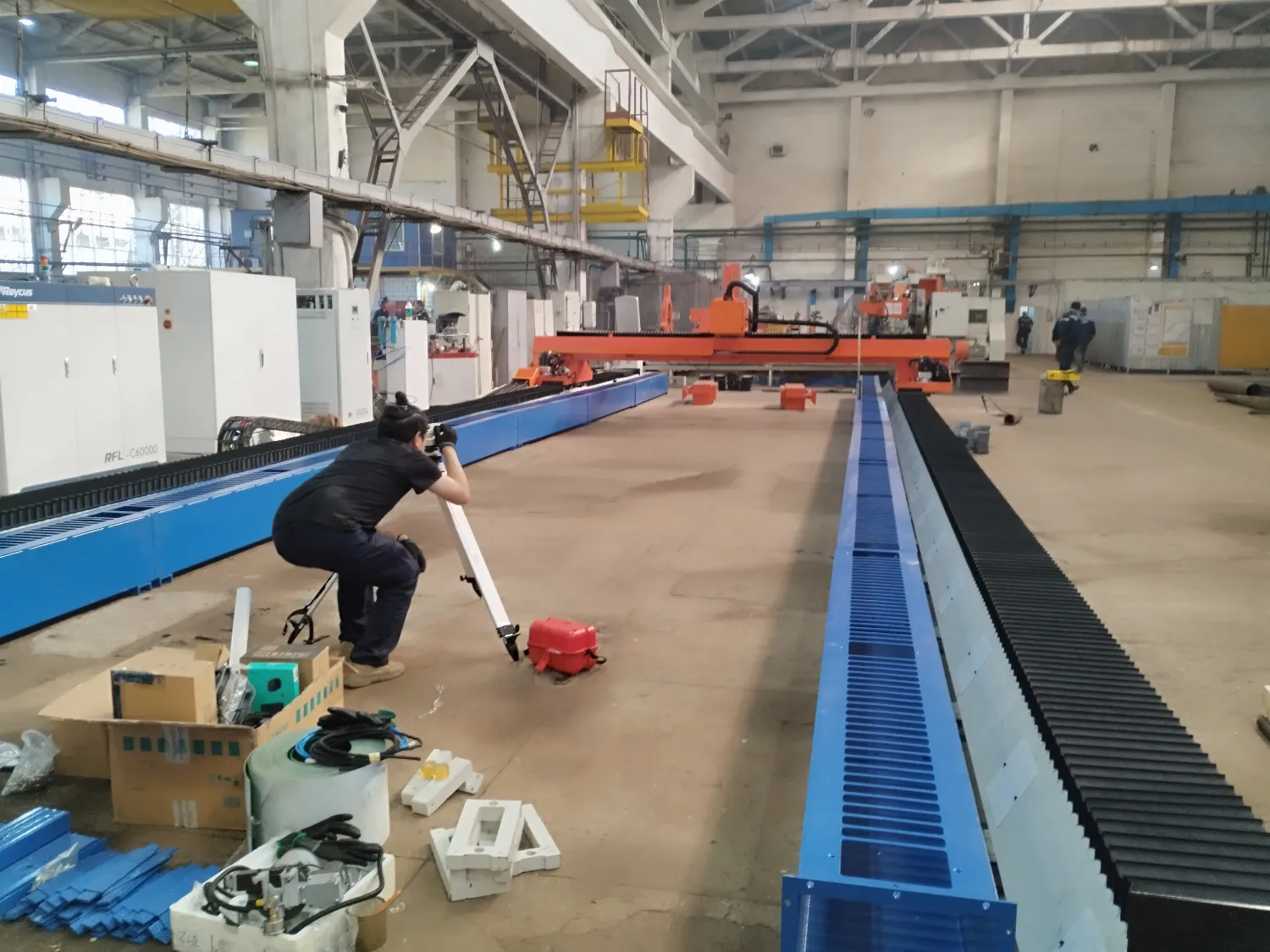 60 кВт - сверхвысокомощный лазерный станок