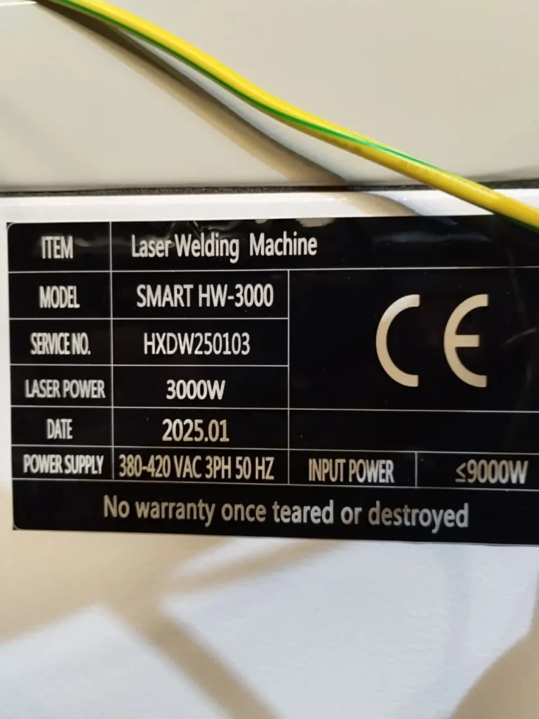 Аппарат ручной лазерной сварки HGTECH SMART HW-3000