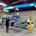 Манипулятор загрузки листа