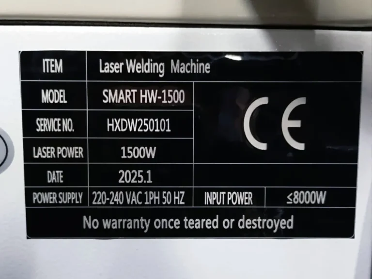 Аппарат ручной лазерной сварки HGTECH SMART HW-1500