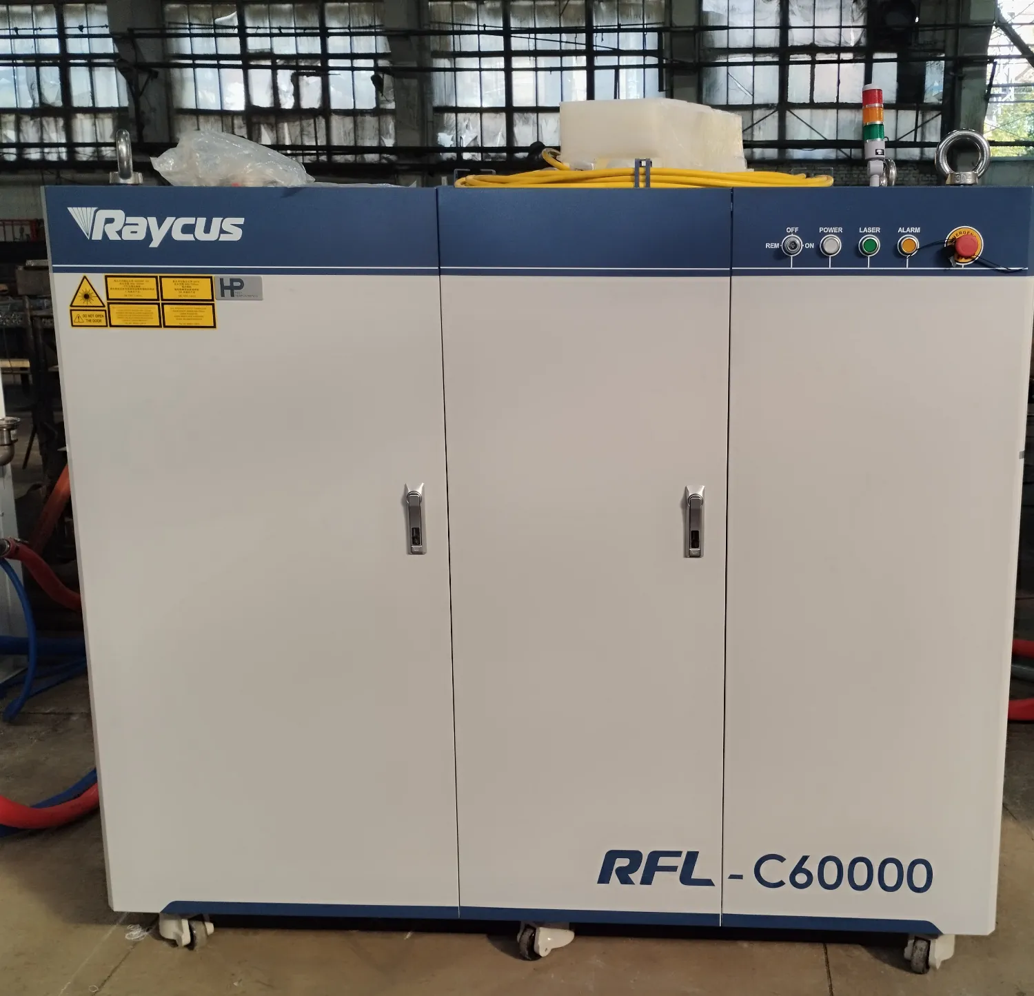 60 кВт - сверхвысокомощный лазерный станок