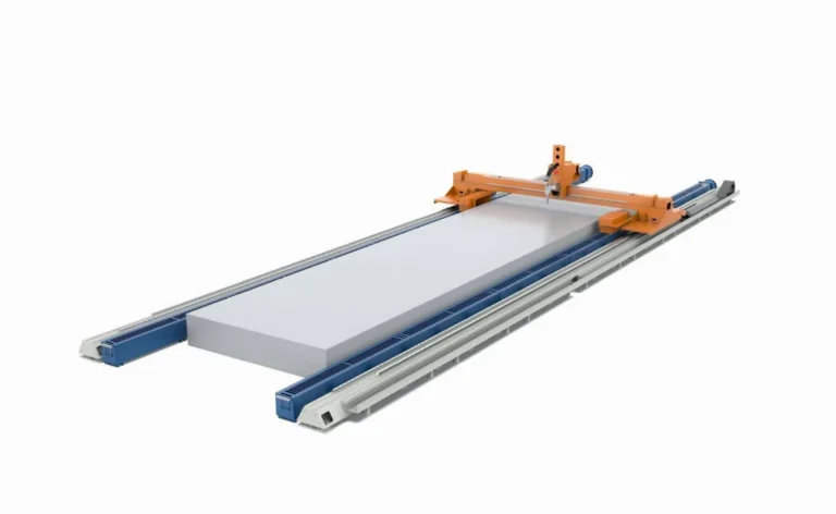 Широкоформатный лазерный станок HGTECH серии WALC-P для резки металла