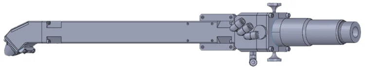 Головка для лазерной наплавки внутренних отверстий OpticMeta LH-QS1000