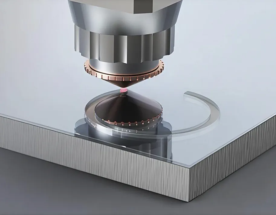 Функция удаления пленки лазерного станка HGTECH SMART3015E