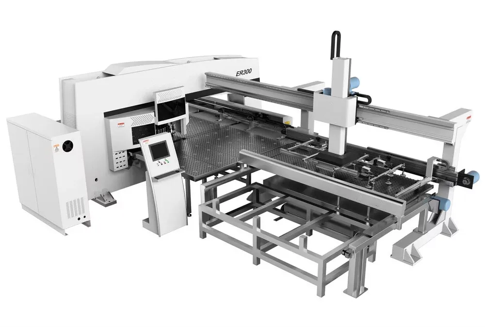 Комбинированный пробивной станок с лазерной резкой Dardontech COMBI D-ERL 300