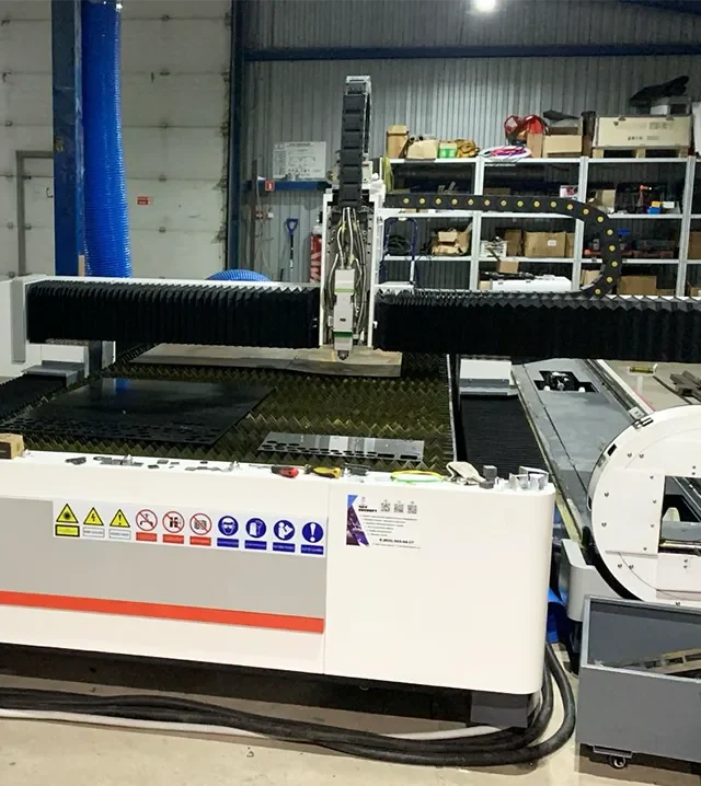 Пусконаладка лазерного станка для резки листов и труб в Санкт-Петербурге