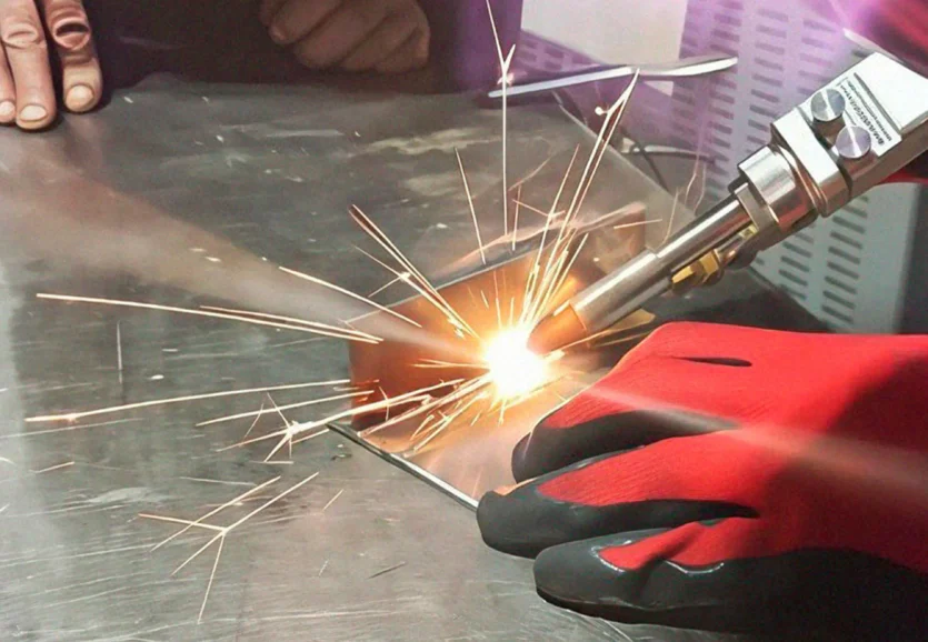 Аппарат ручной лазерной сварки HGTECH SMART HW-3000 Аппарат ручной лазерной сварки HGTECH SMART HW-3000