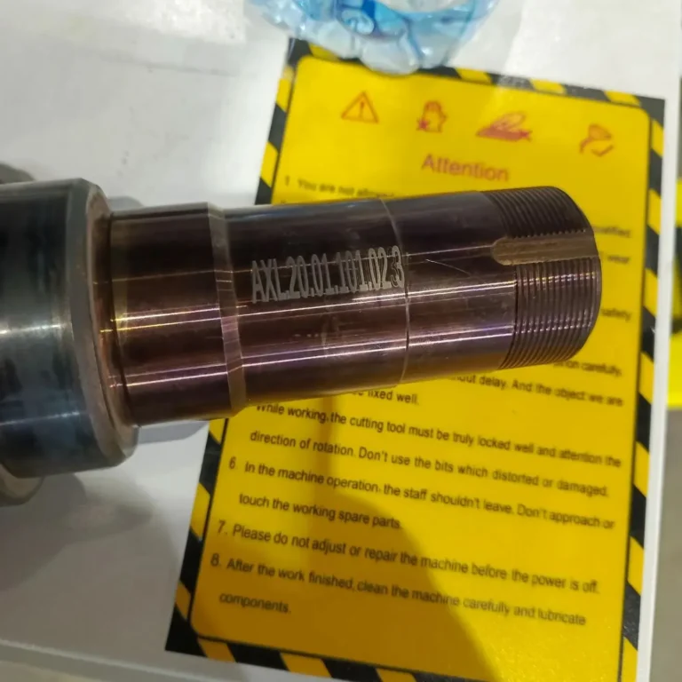 Образец маркировки лазерным маркиратором LXShow LXF-50W